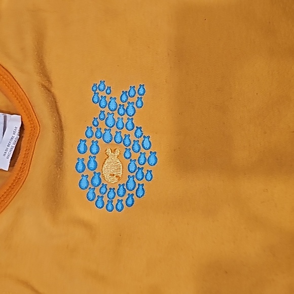 F Carters 2 peice onesie pants set 3-6mo., orange, fish, sea life cute adorable - Picture 5 of 11